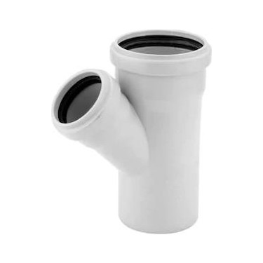 Kalde PVC-U Tek Çatal 45°