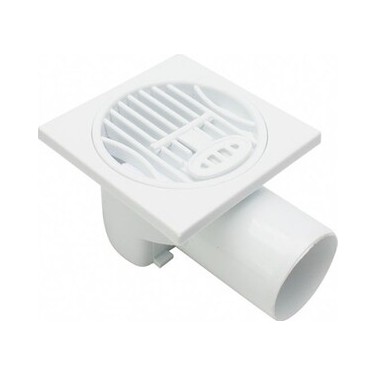 Güzeloğulları PVC Teras Süzgeci Yandan Çıkışlı