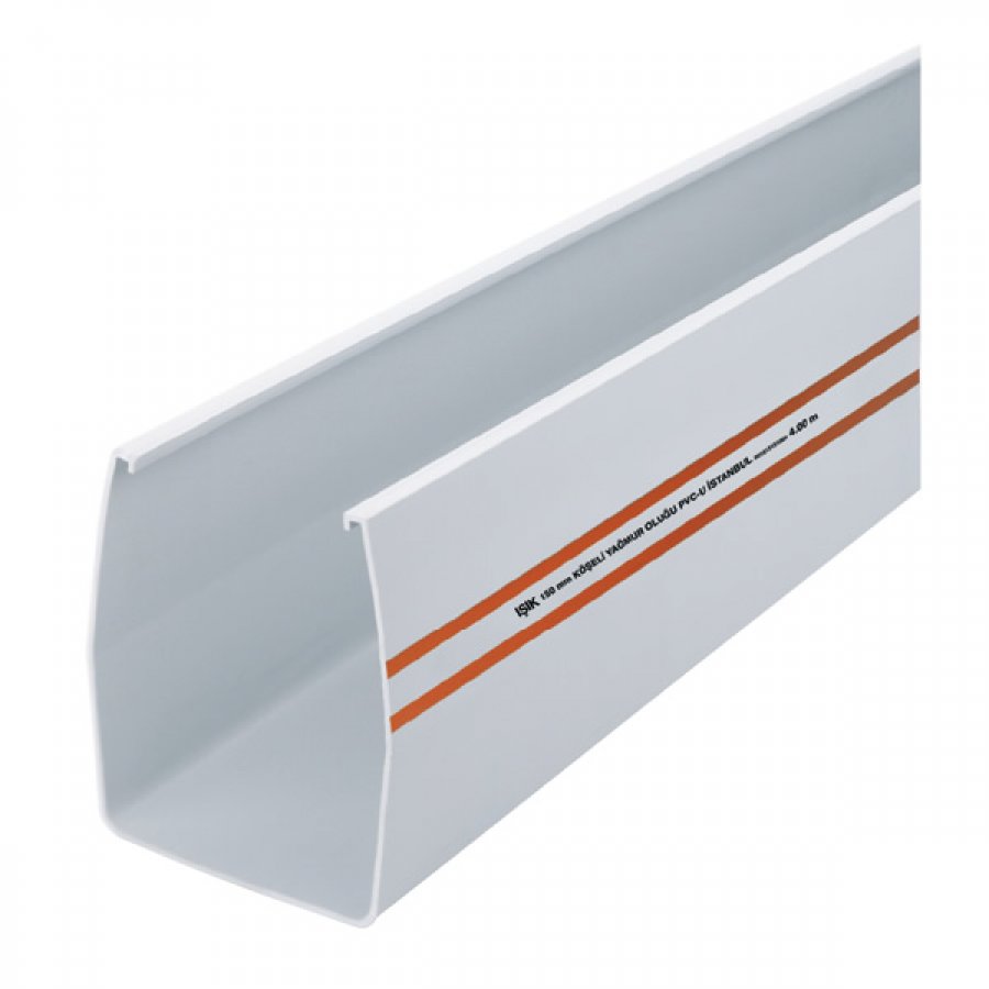 Güzeloğulları PVC Köşeli Çatı Oluğu