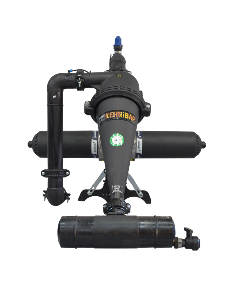 Netafim 3" Plastik Seperatörlü Disk Filtresi Seti