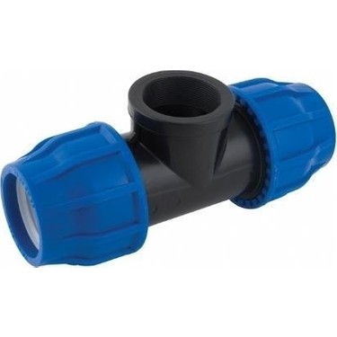 Poelsan Kaplin Dişi TE Üçlü Redüksiyon Çapı 125x5x125