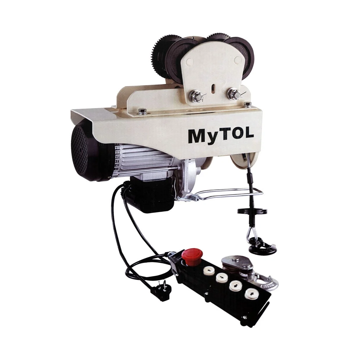 Mytol Elektrikli Mini Vinç 600-1200 Kg 4 Hareket Şaryollu
