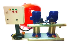 Nortek Çift Pompalı Çift Fanlı Paket Hidrofor - 300 lt Tanklı - 2" - 220 V/380 V