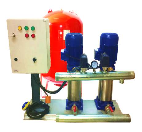 Nortek Çift Pompalı Paket Hidrofor - 300 lt Tanklı - 2"