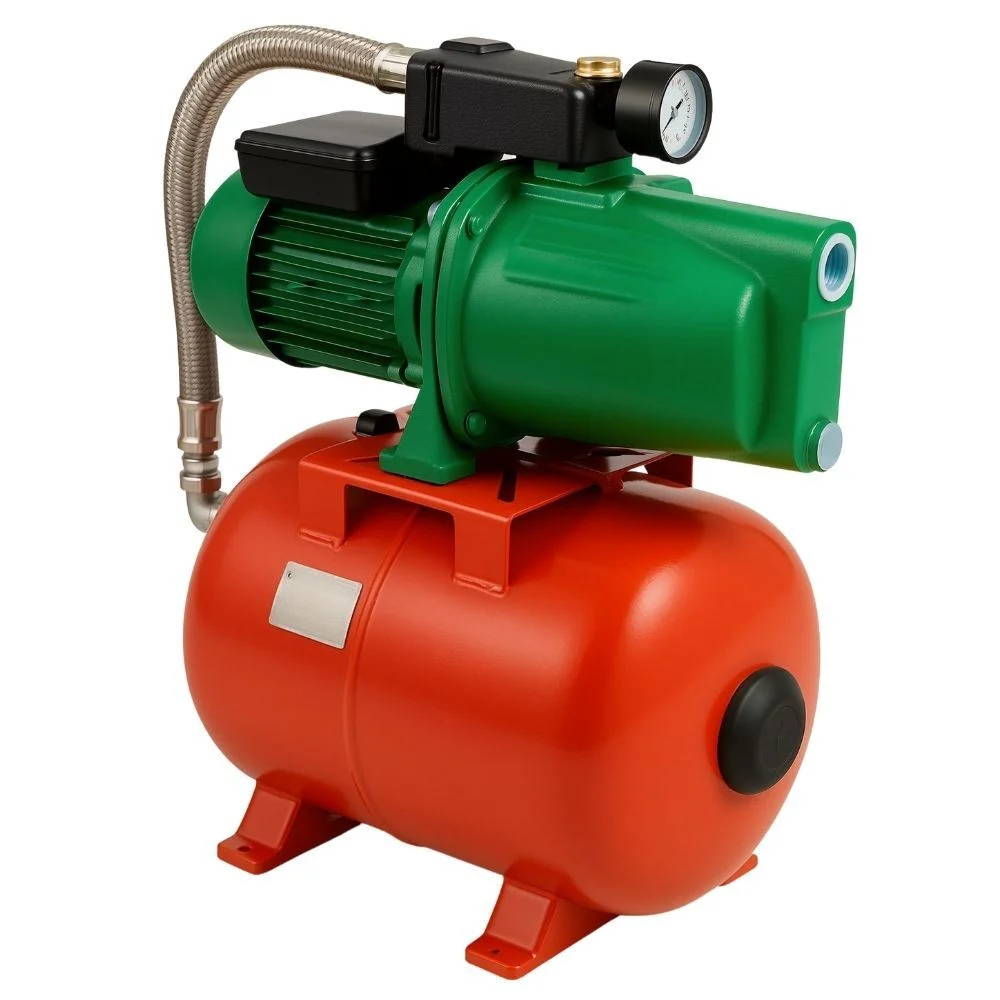 Nortek Neron Jet Pompalı Paket Hidrofor - 24 lt Yatık Tanklı - 1 HP