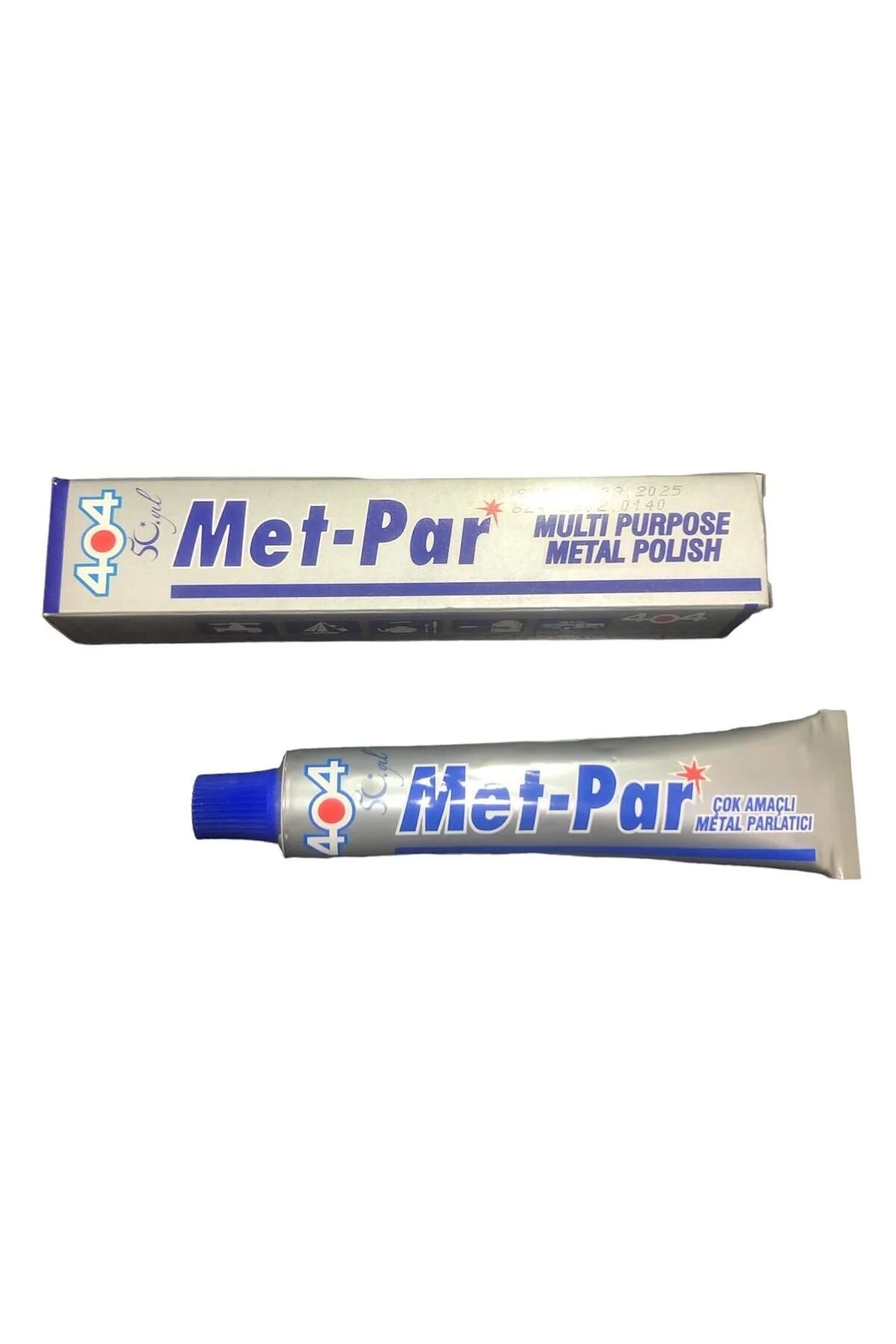 404 Metal Parlatıcı 50 gr Tüp