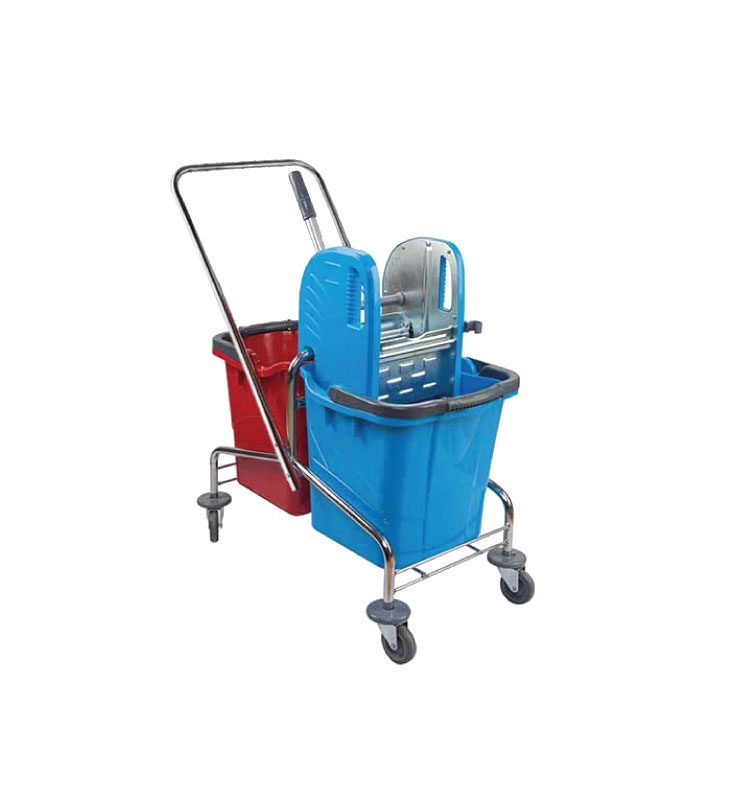 Cengiz Temizlik Arabası Rindo Krom