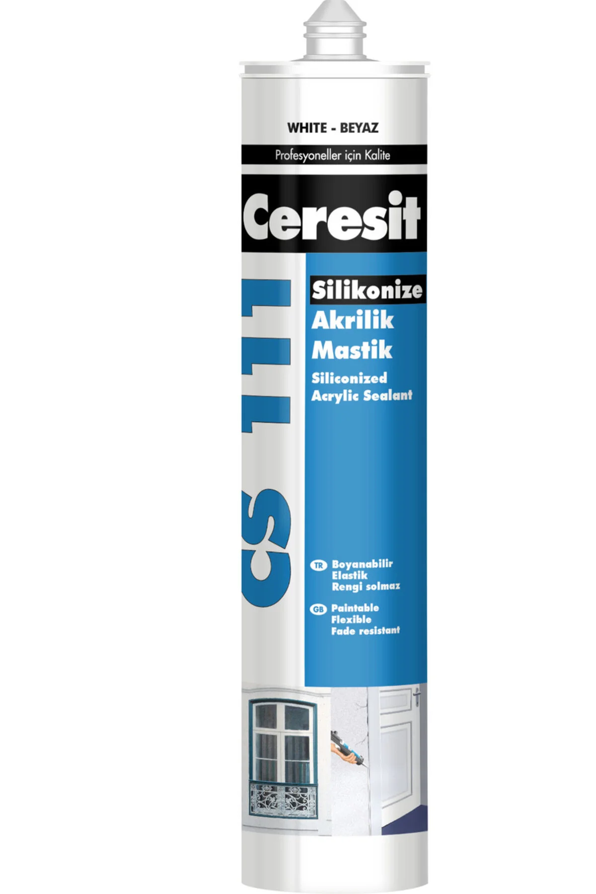 Ceresit CS 111 Silikonize Akrilik Mastik 240 ml