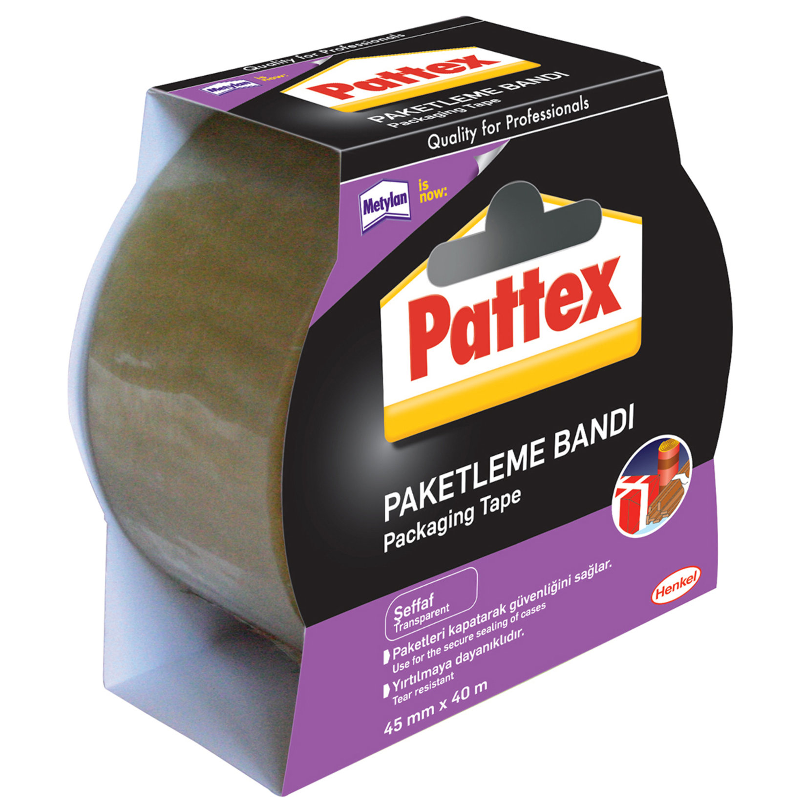 Pattex Paketleme Bandı 45mm x 40m