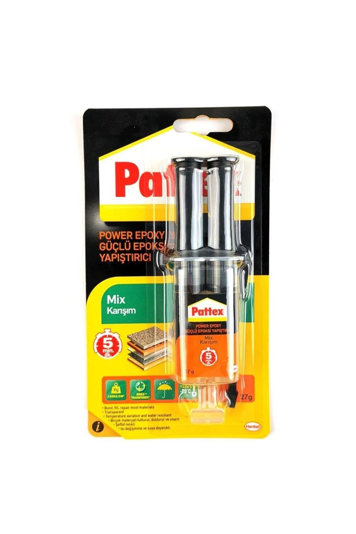 Pattex Universal Mix Epoksi 27 gr